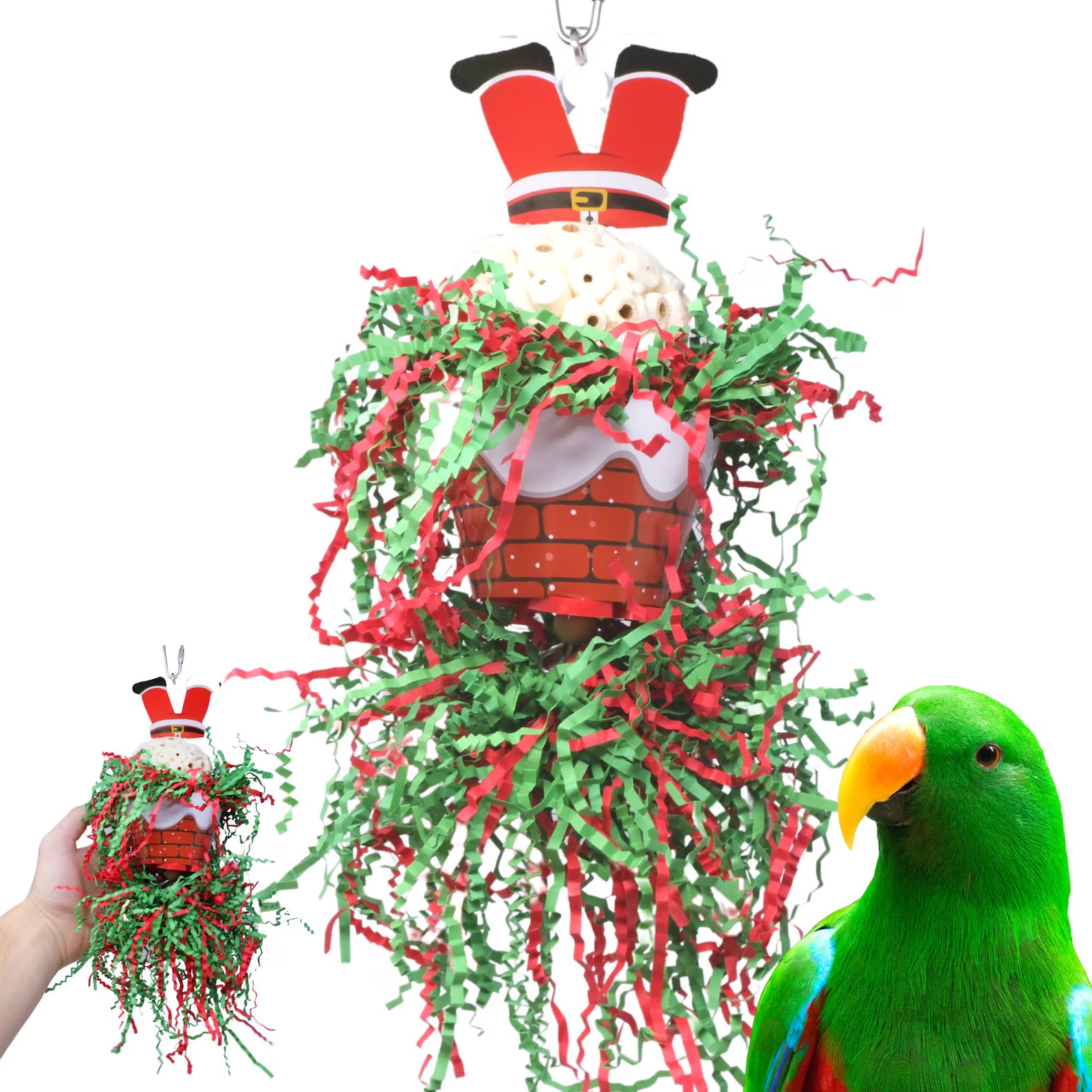 Xmas parrot toy